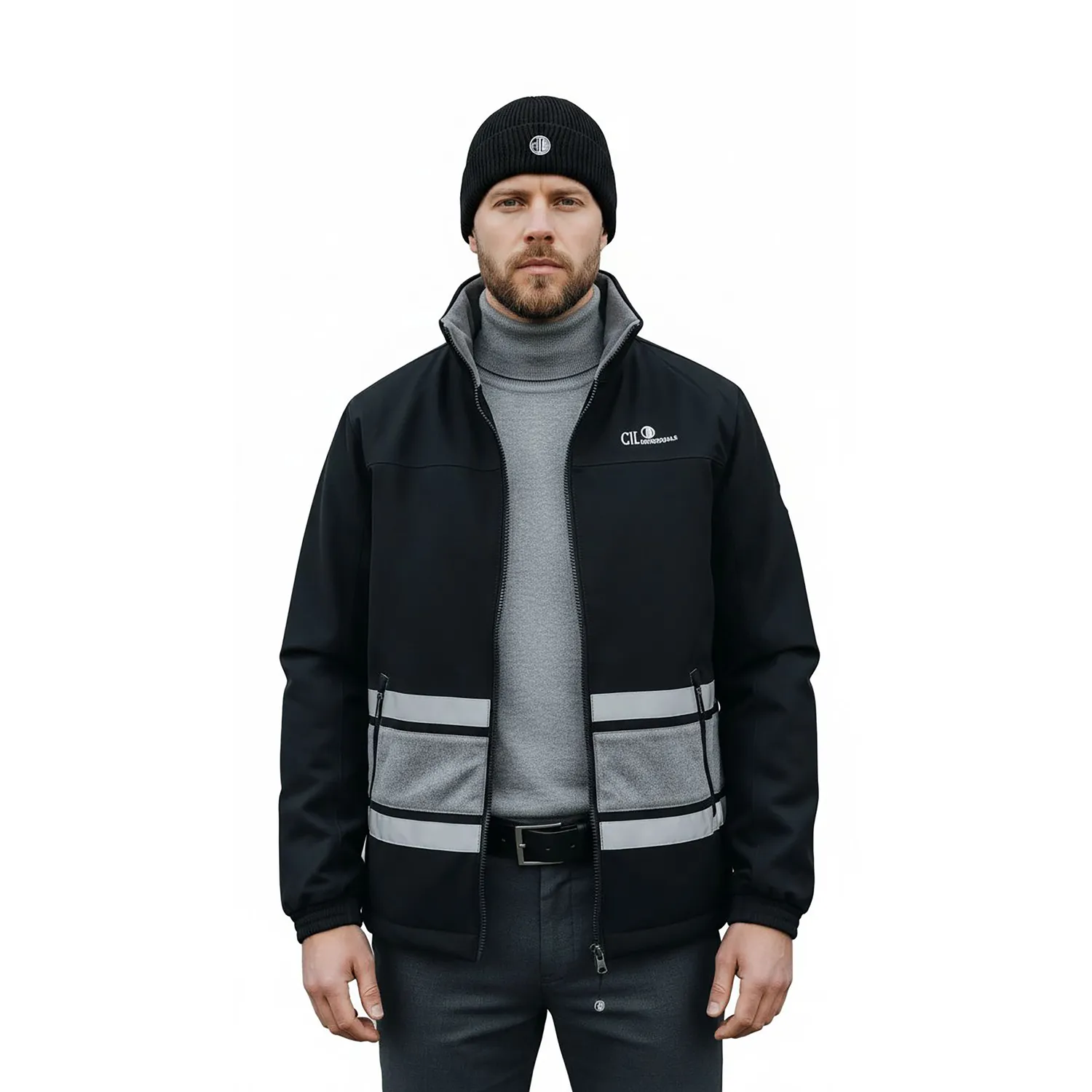 C2E Altavista hue jet black merino varm