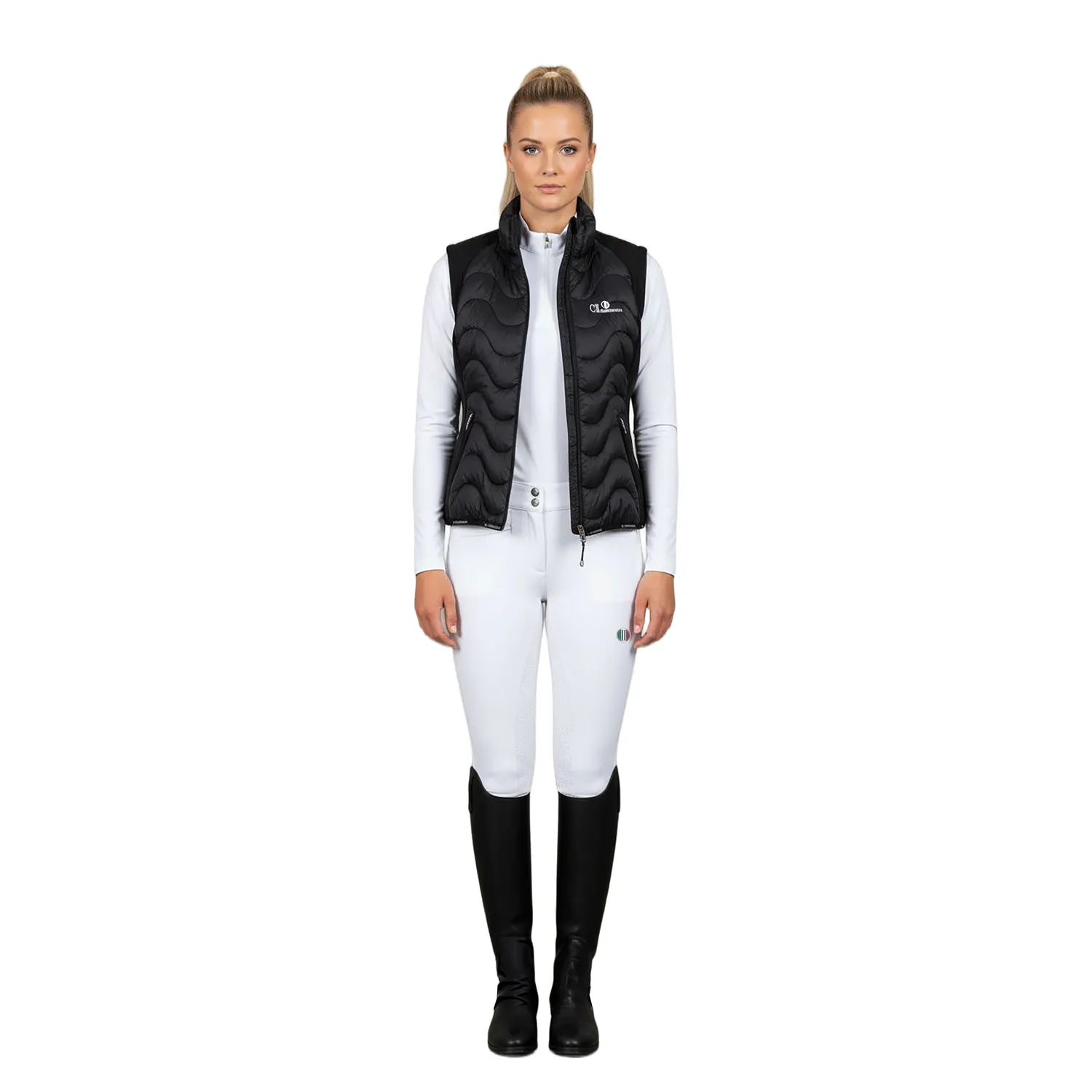 C2E Carpinteria 2-i-1 jakke bodywarmer sort