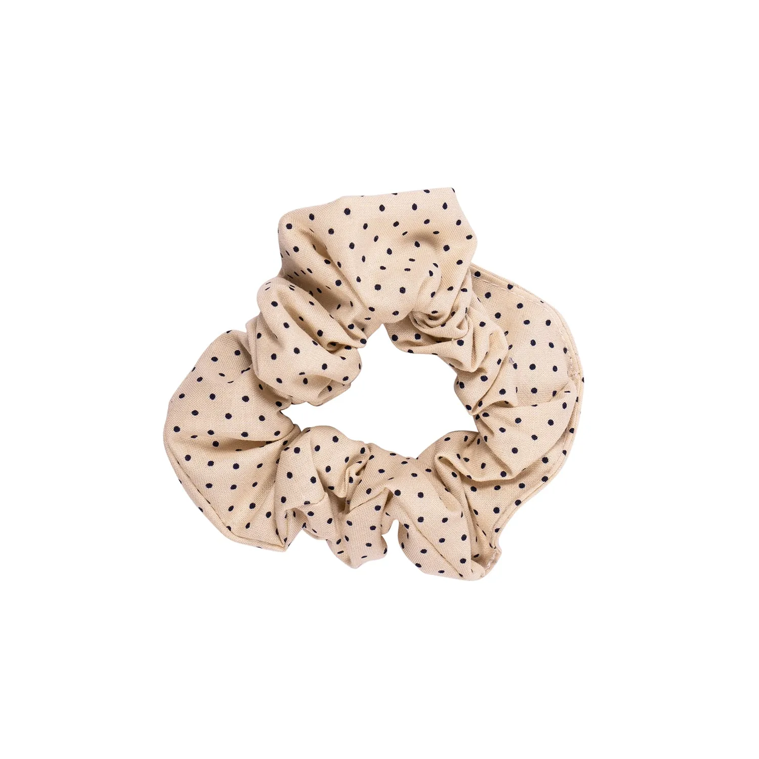Racesafe Spotted Scrunchie hårelastik Navy prikket