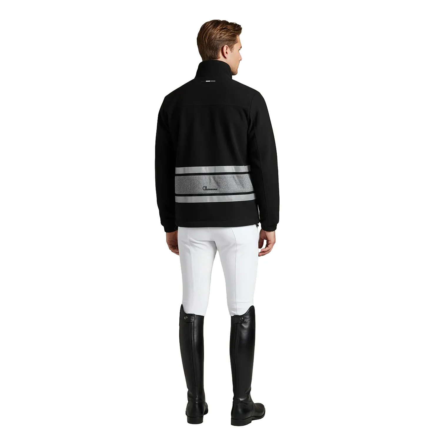 C2E Allensworth staldjakke sort unisex vandtæt
