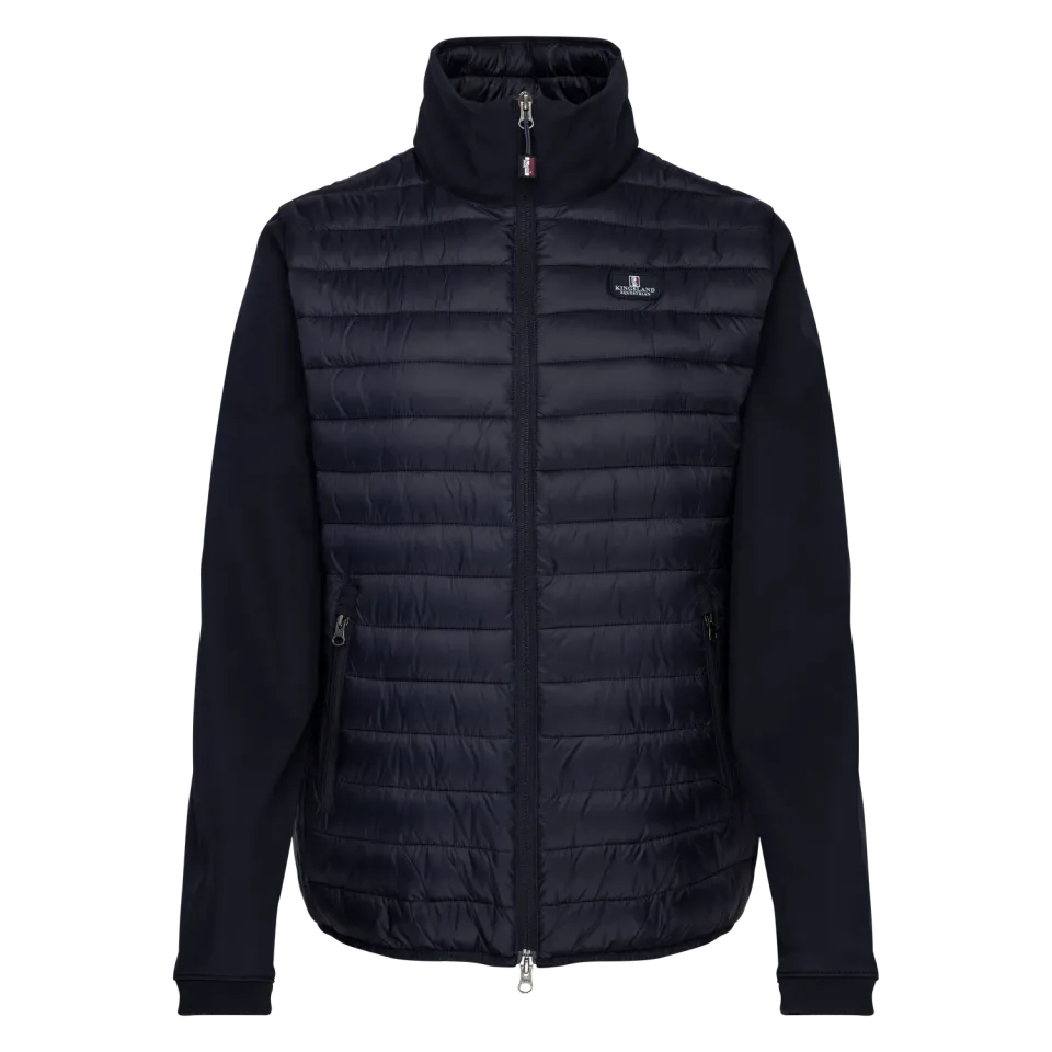 Kingsland Classic hybridjakke unisex navy isoleret
