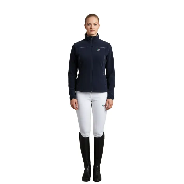 C2E Equestrain Capistrano fleecejakke navy genbrug