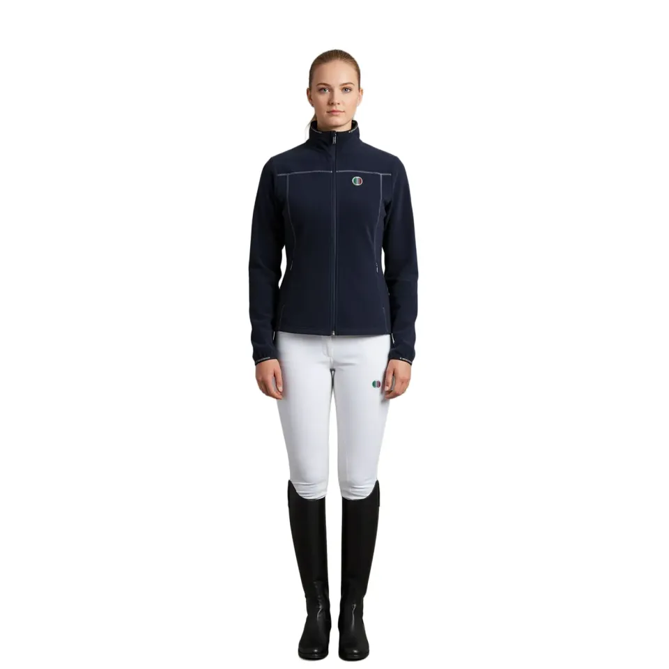 C2E Equestrain Capistrano fleecejakke navy genbrug