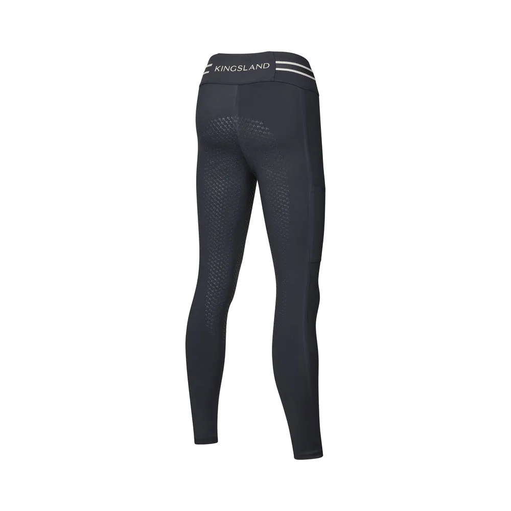 Kingsland KLLaura ridebukser navy M full grip kompression
