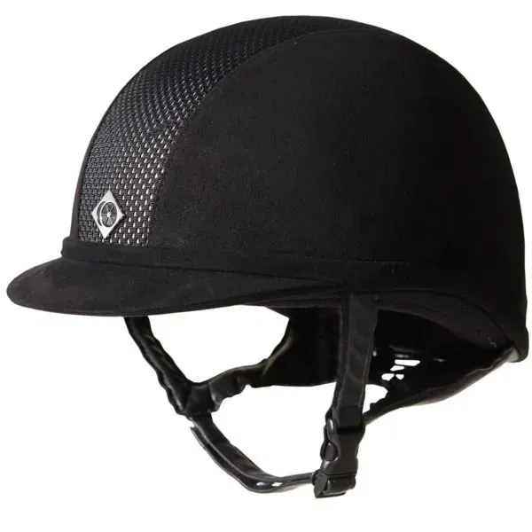Charles Owen Ayr8 Plus ridehjelm 57 sort ventilation
