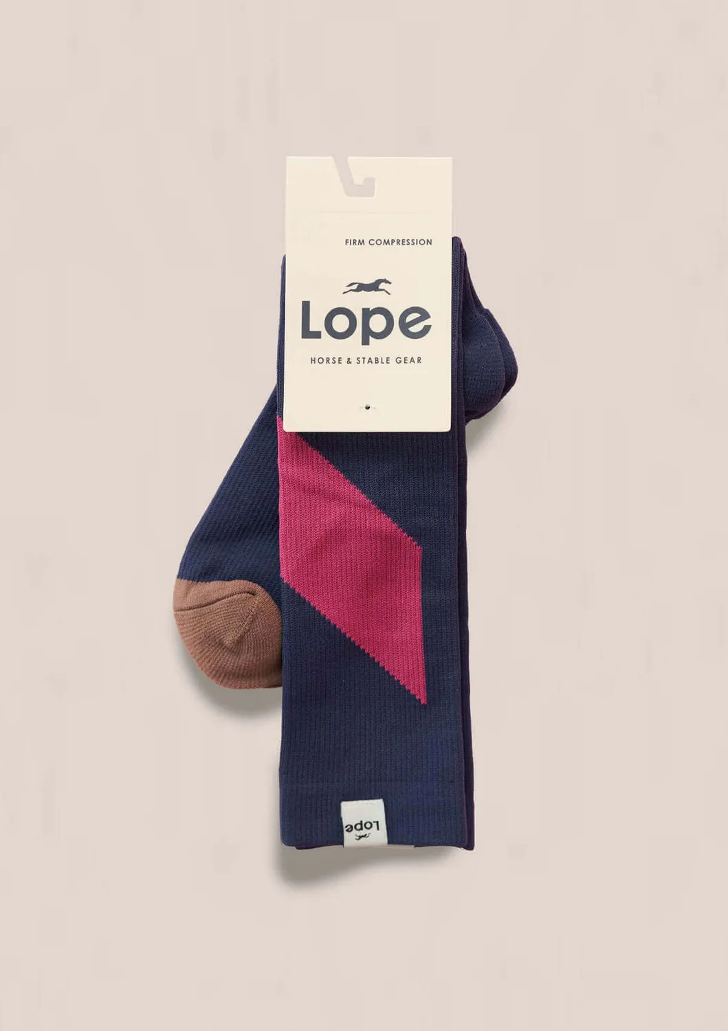 LOPE Equestrian sportssokker royalblå 36-42