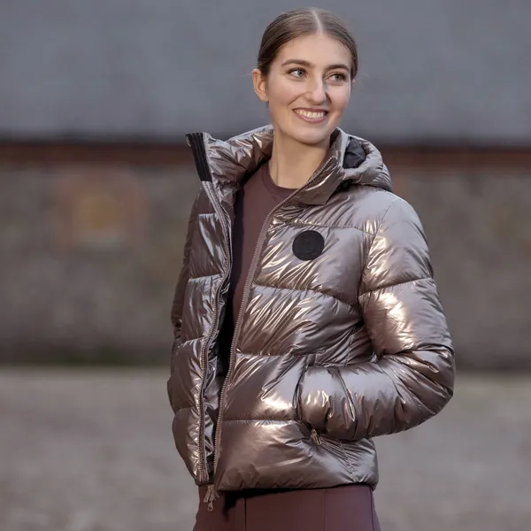 Kingsland KLMadison ridejakke sort L vandtæt metallic