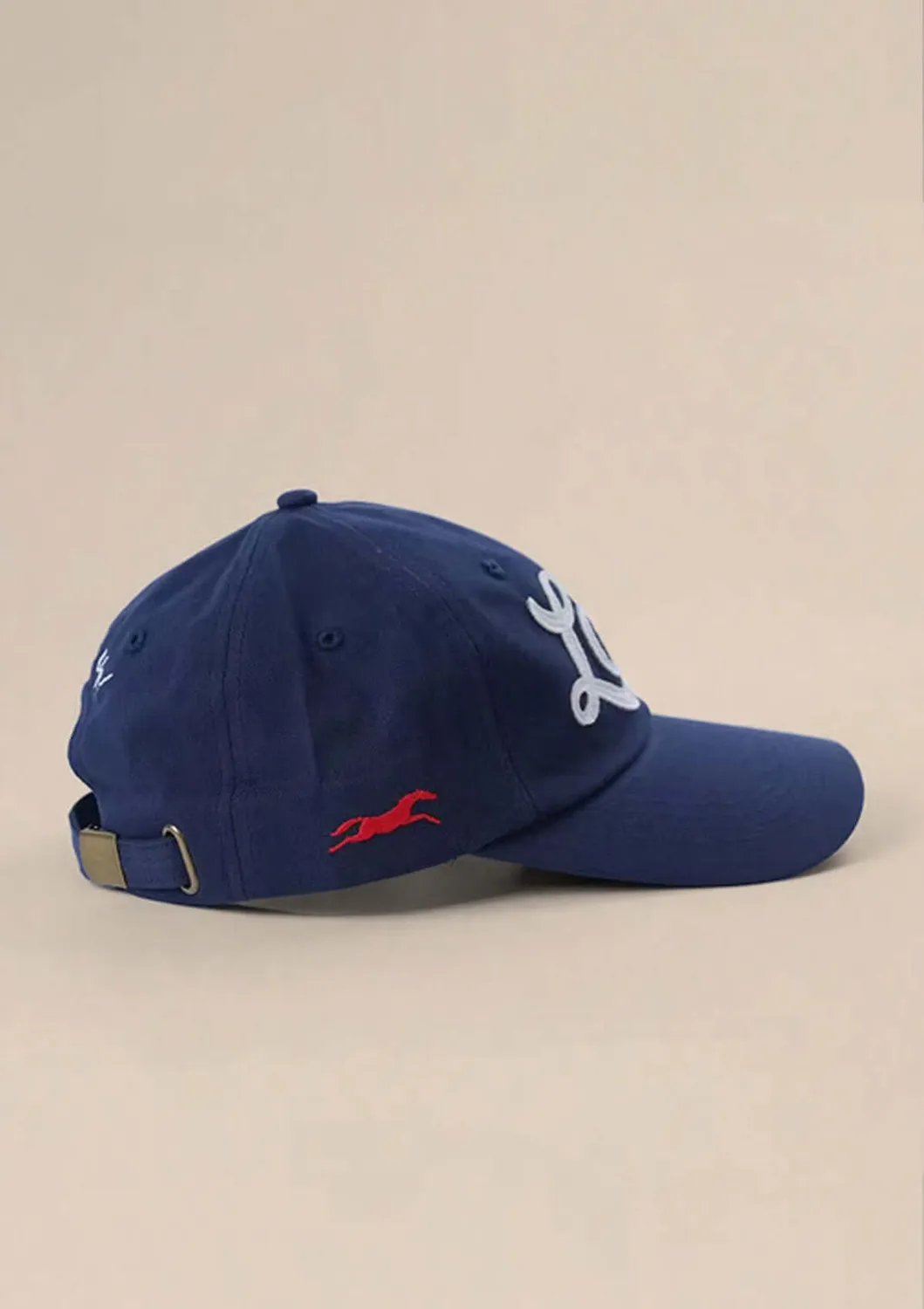 LOPE Heritage Cap kasket navy twill-bomuld