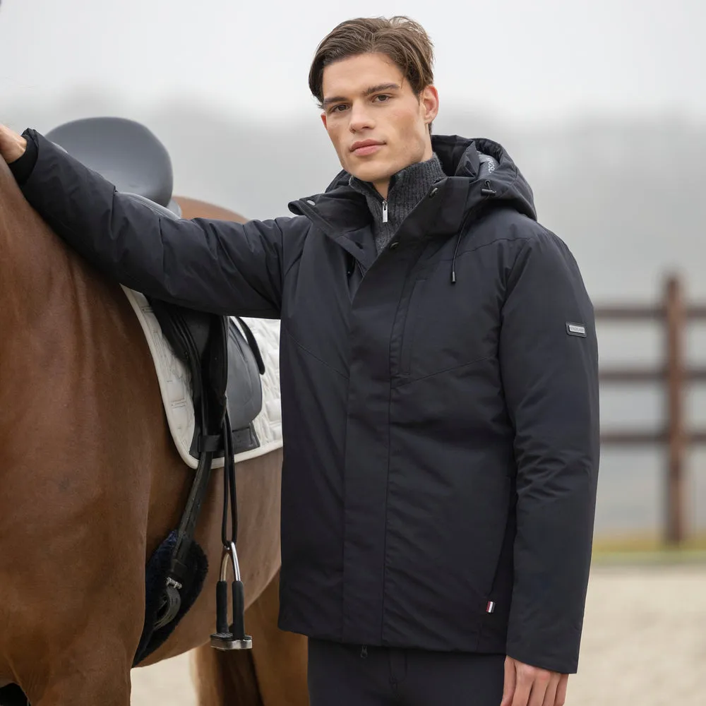 Kingsland KLAron parka sort L - vandtæt Primaloft