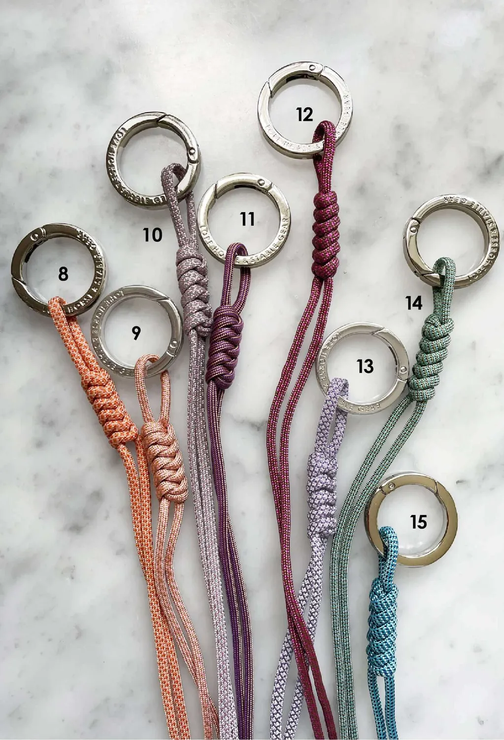 LOPE Stable Bag Charm long taskevedhæng guld