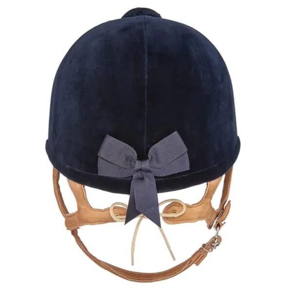 Charles Owen Fian ridehjelm velour sort