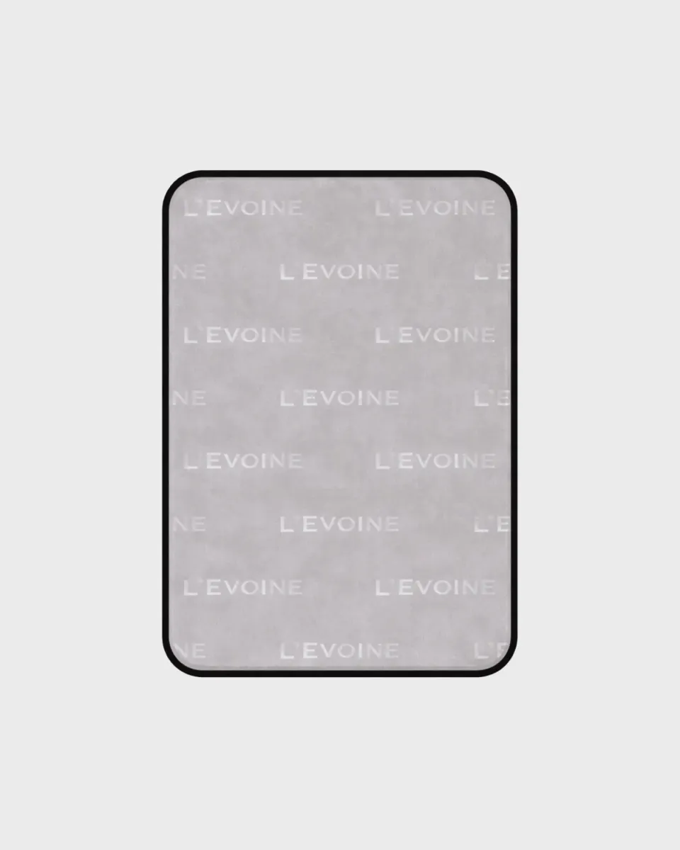 L'Evoine plejehåndklæde bomuld gris perle 50x100