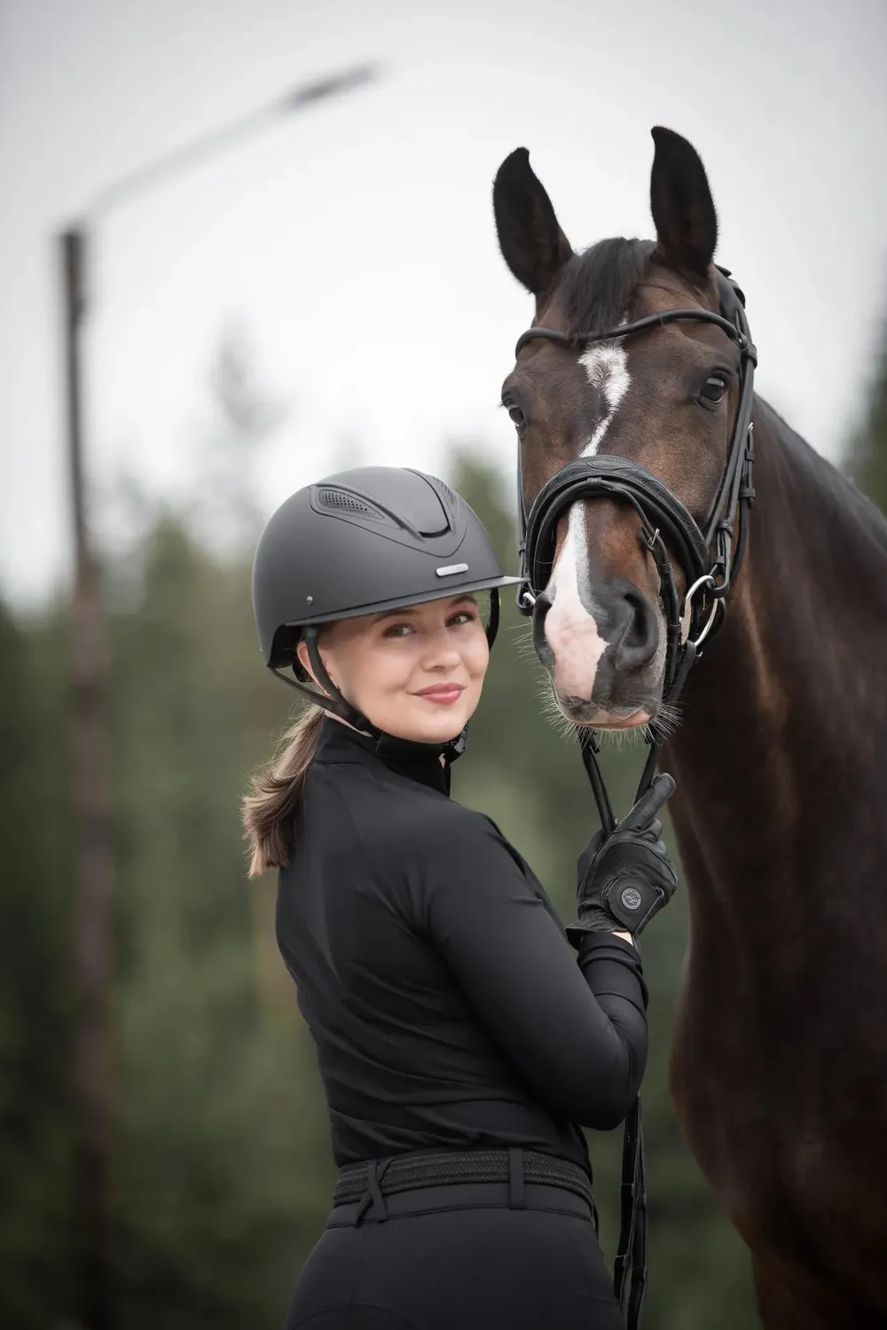 Källquist Lippo Supreme Quinsy trense sort cob