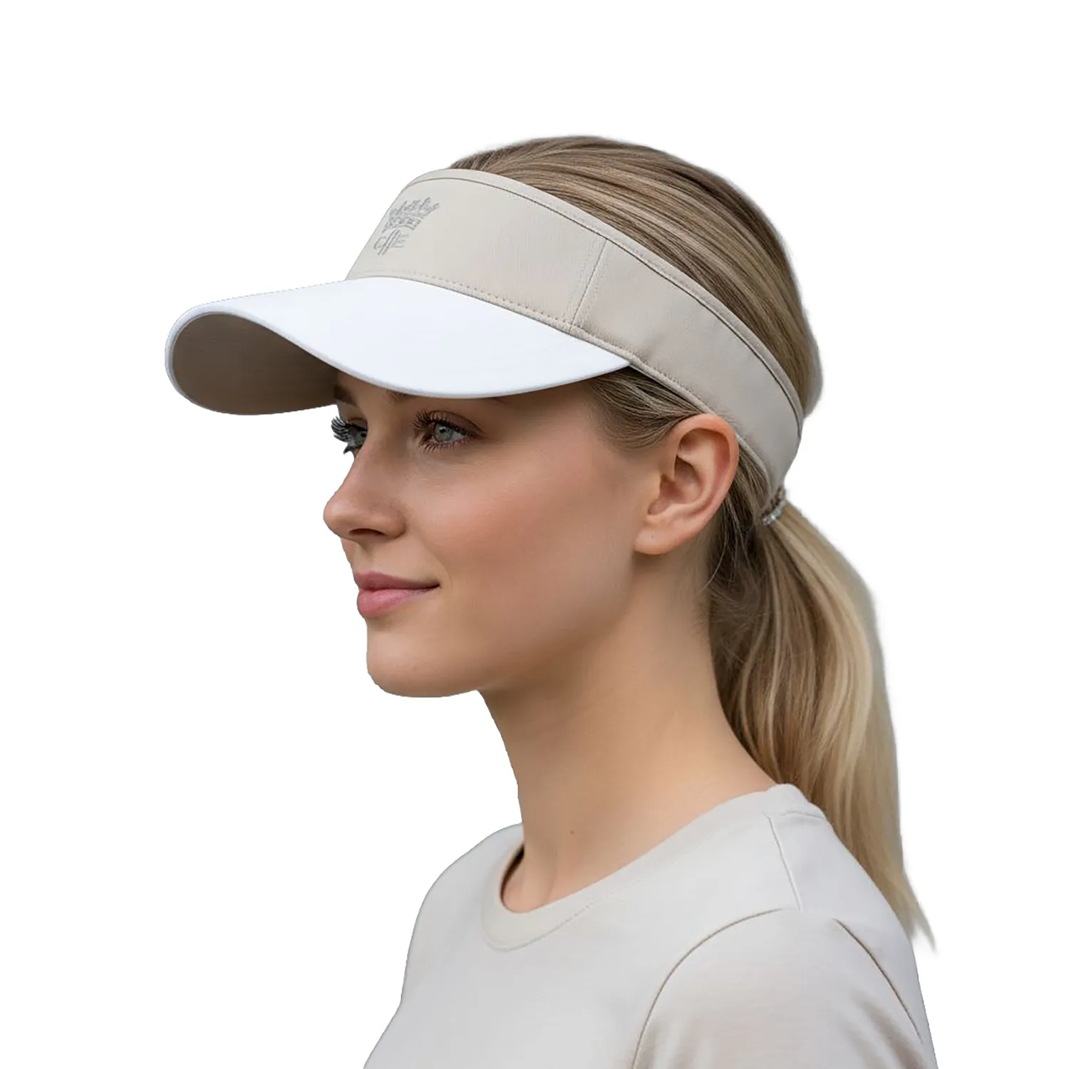 C2E Somerset solskygge beige dame twill
