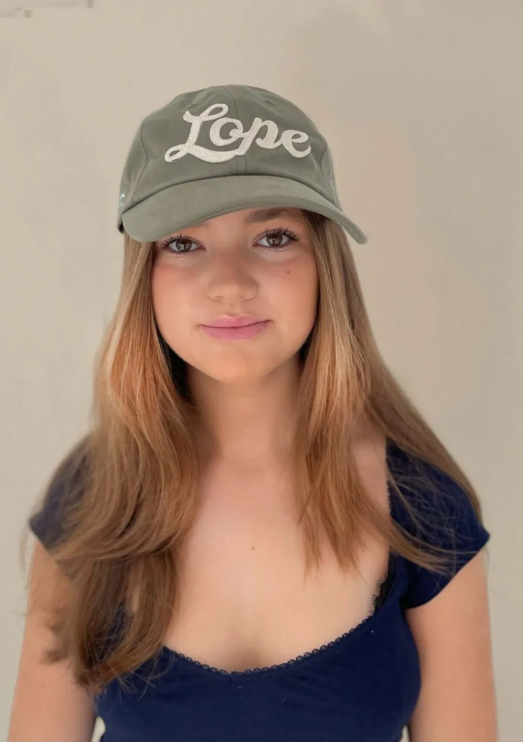 Lope Heritage Cap kasket army green i bomuld