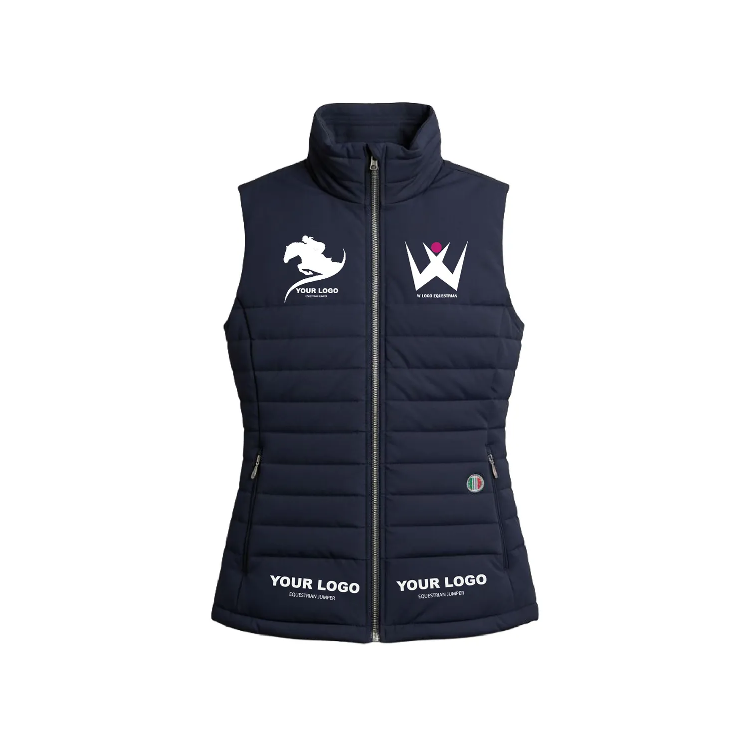 C2E Gilroy bodywarmer navy Black Iris dame