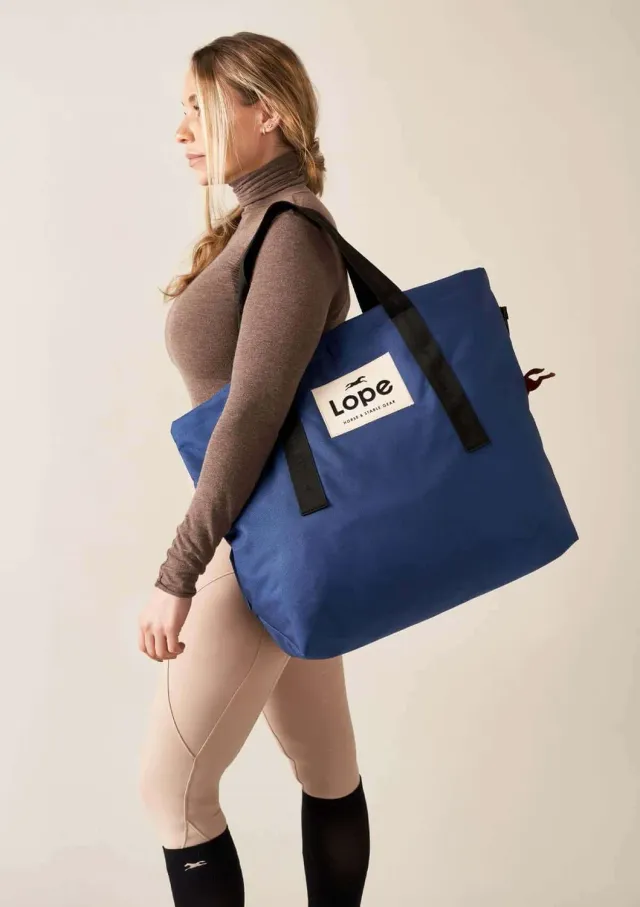 LOPE Champion Bag Redux staldtaske iconic blue stor