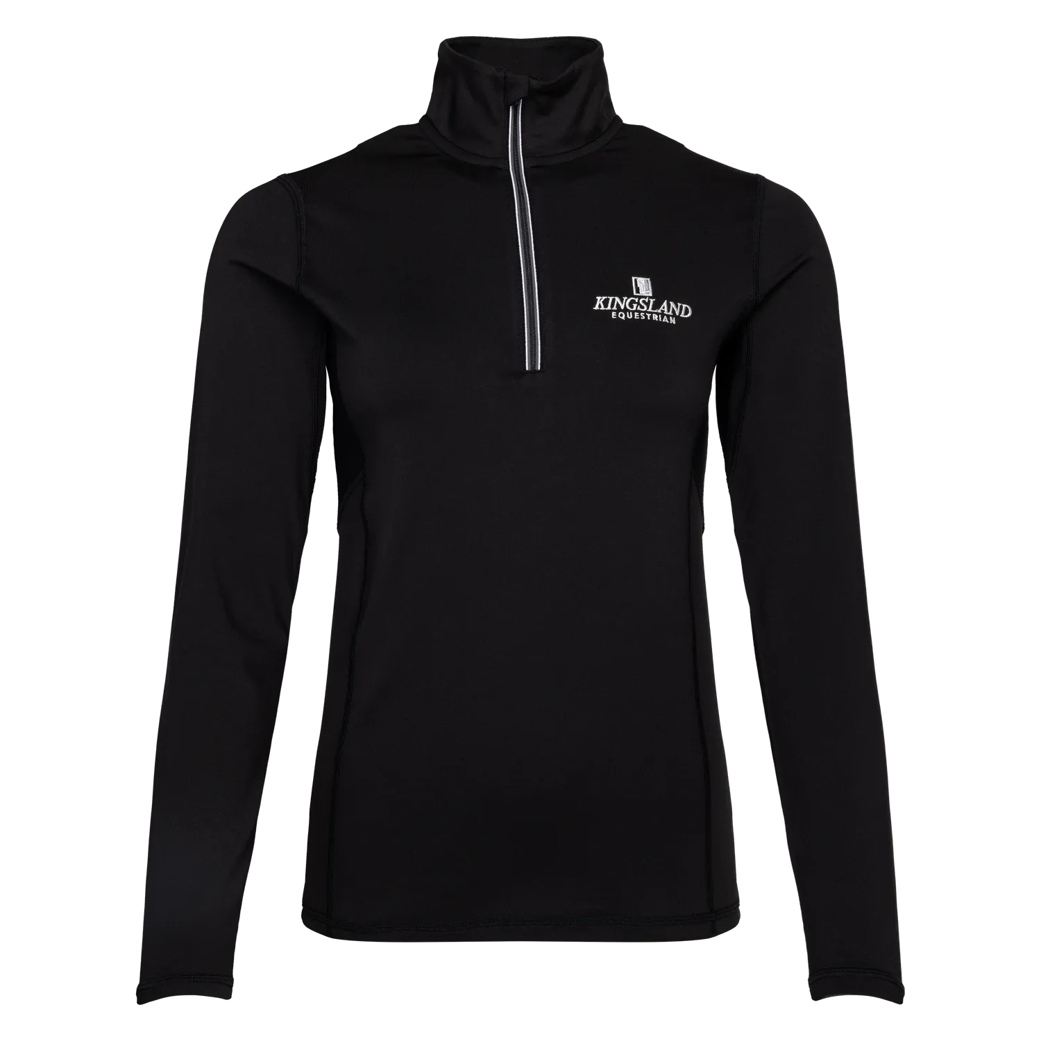 Kingsland Classic trænings t-shirt Navy lynlås