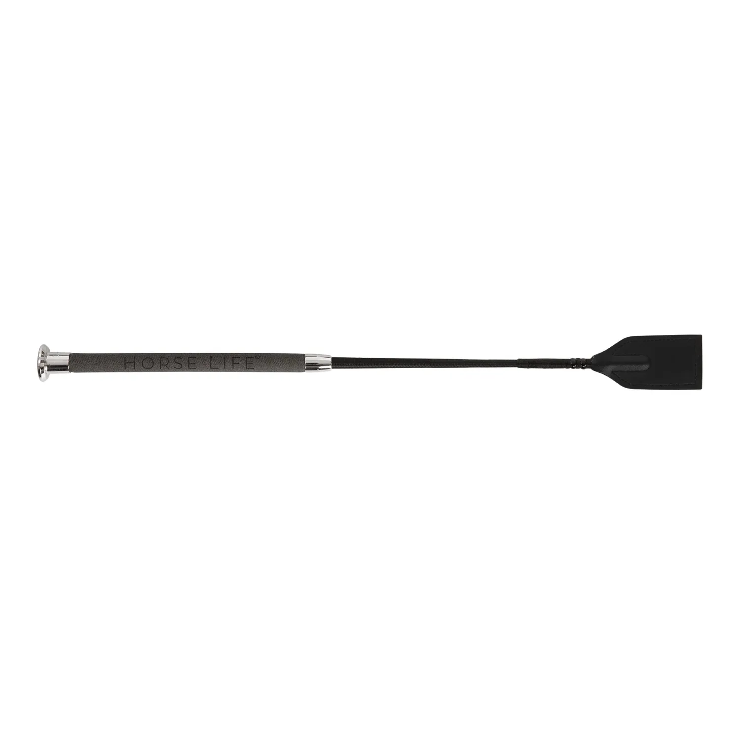 Källquist Horse Life springpisk sort 60 cm læder