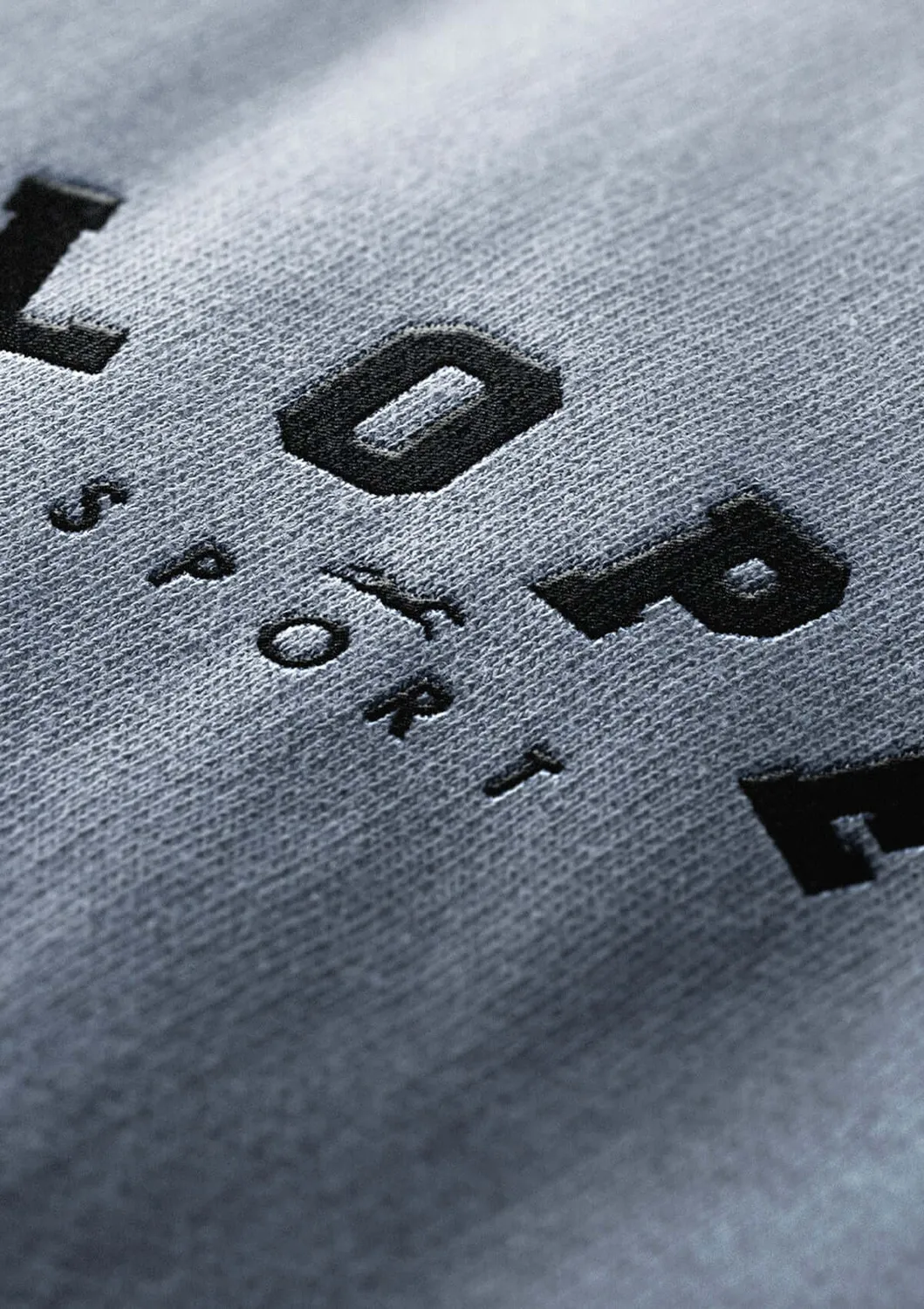 LOPE Equestrian Crewneck sweatshirt grå oversized