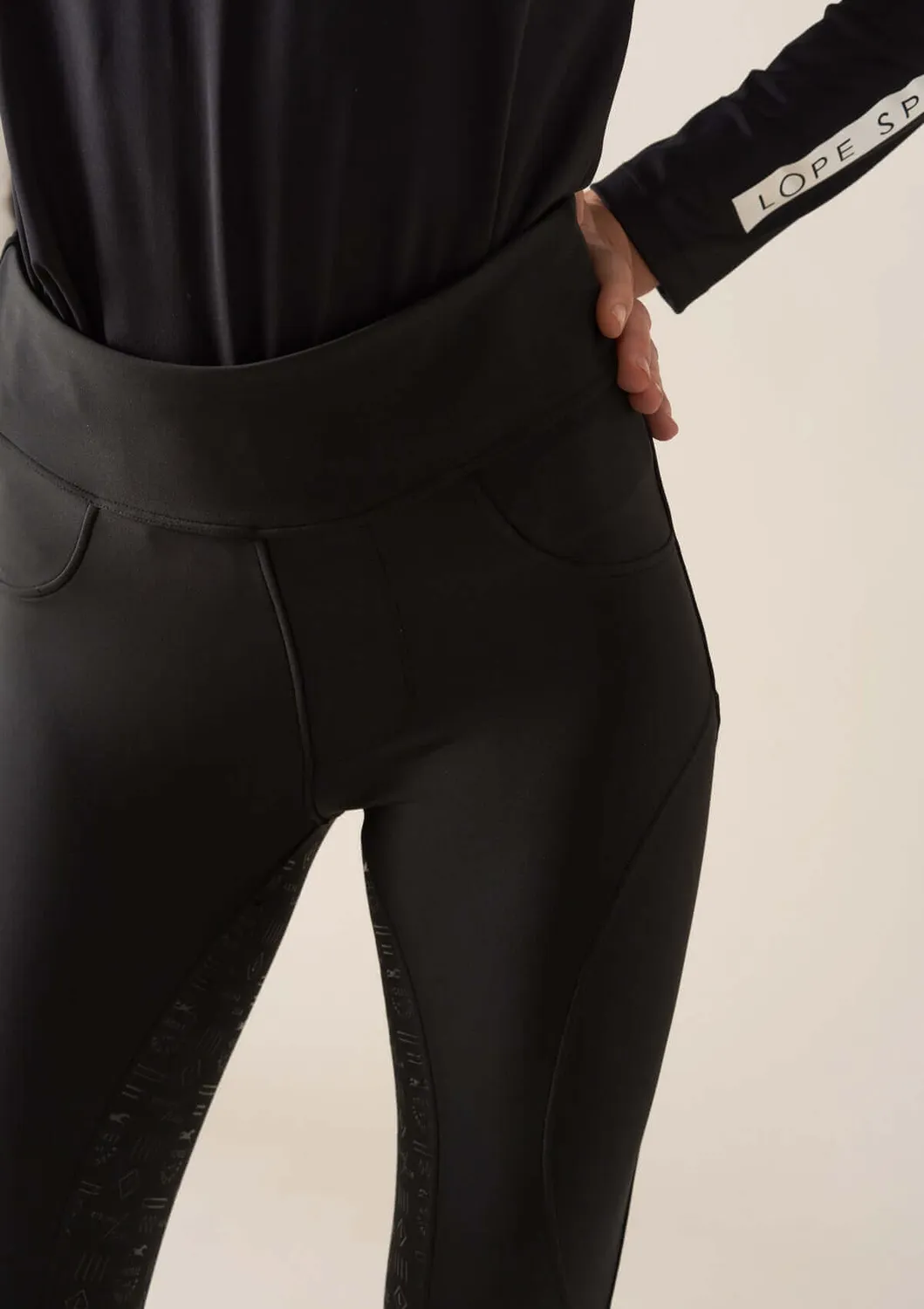 LOPE The Flow Ridebukser compression-black kompression