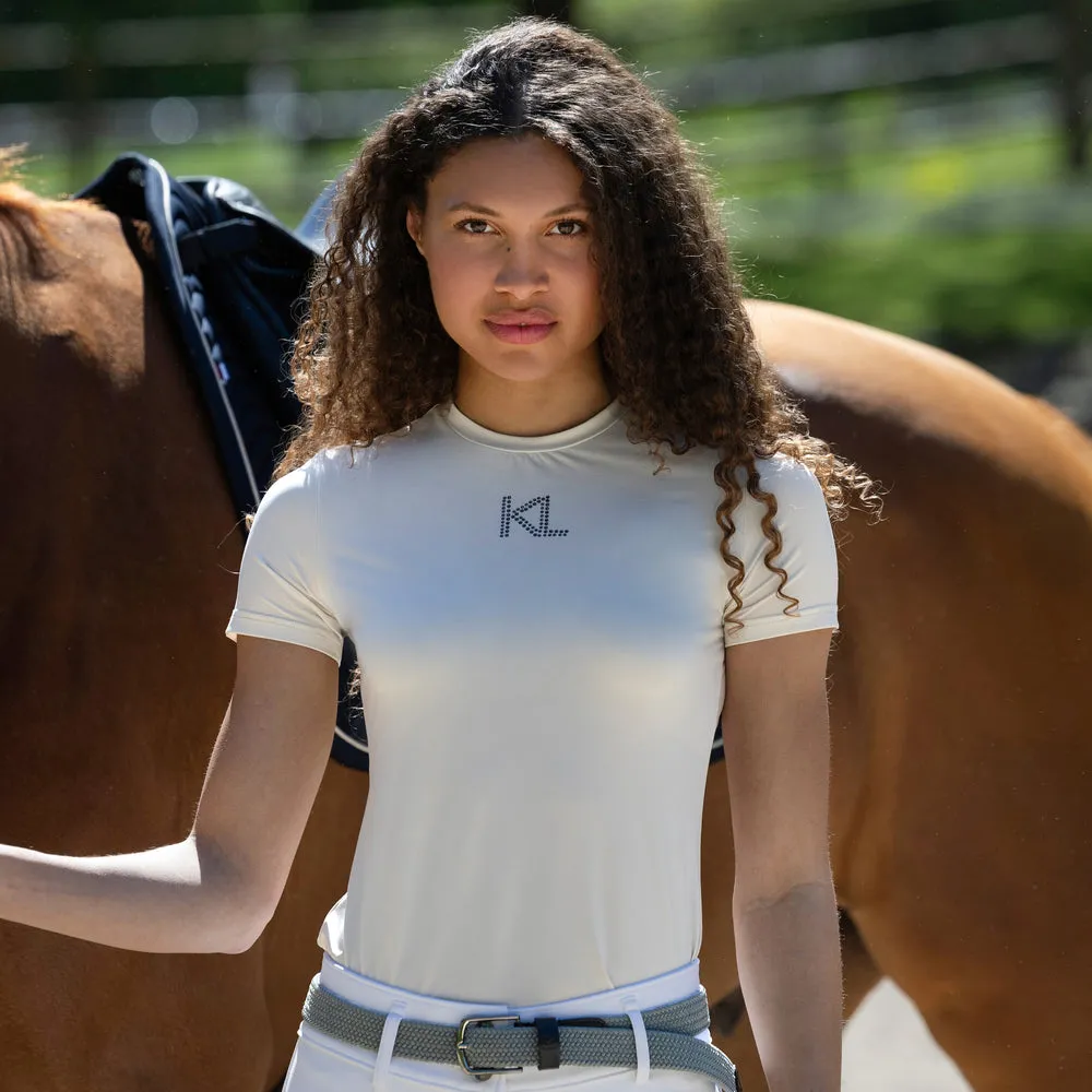 Kingsland KLlizette T-shirt sort M – Swarovski