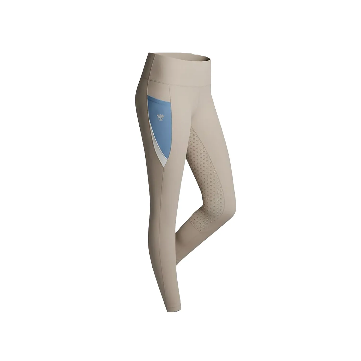 C2E Equestrain Bridge ridetights beige kompression