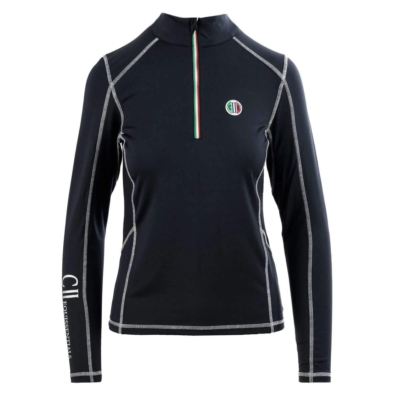 C2E Anaheim Langærmet Træningsbluse Navy Dry