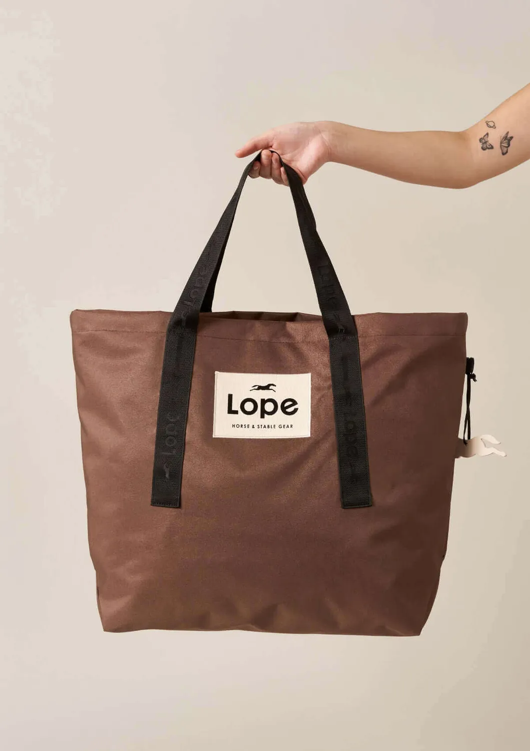 LOPE Champion Bag Redux staldtaske brun Rich Chocolate