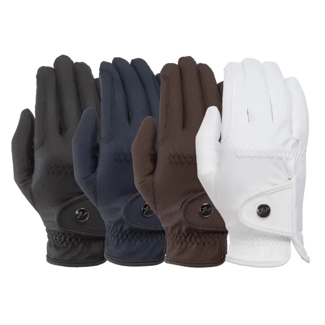 Källquist Flexible Grip ridehandsker sort medium åndbar syntet