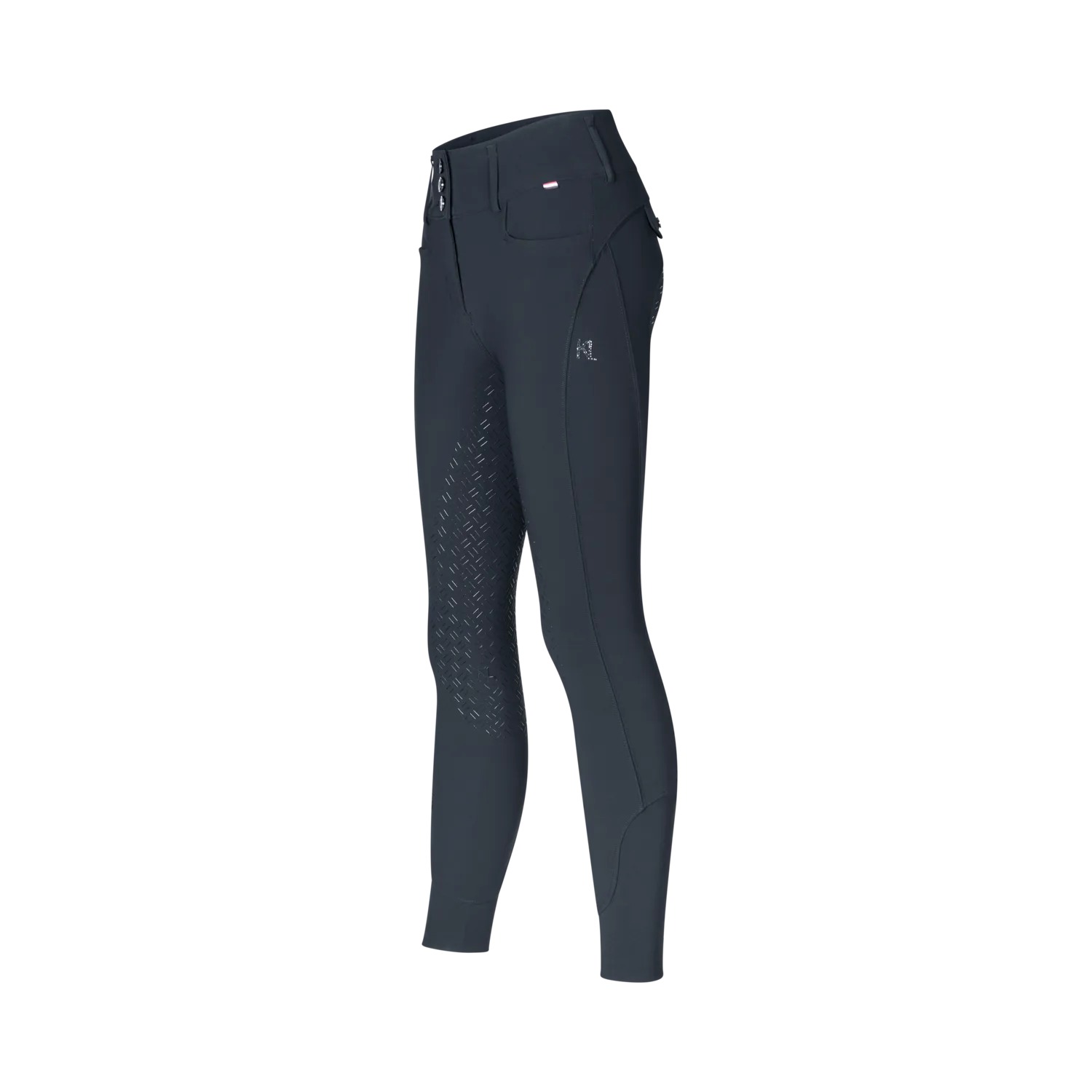 Kingsland KLKimi A-Shape ridebukser full-grip sort