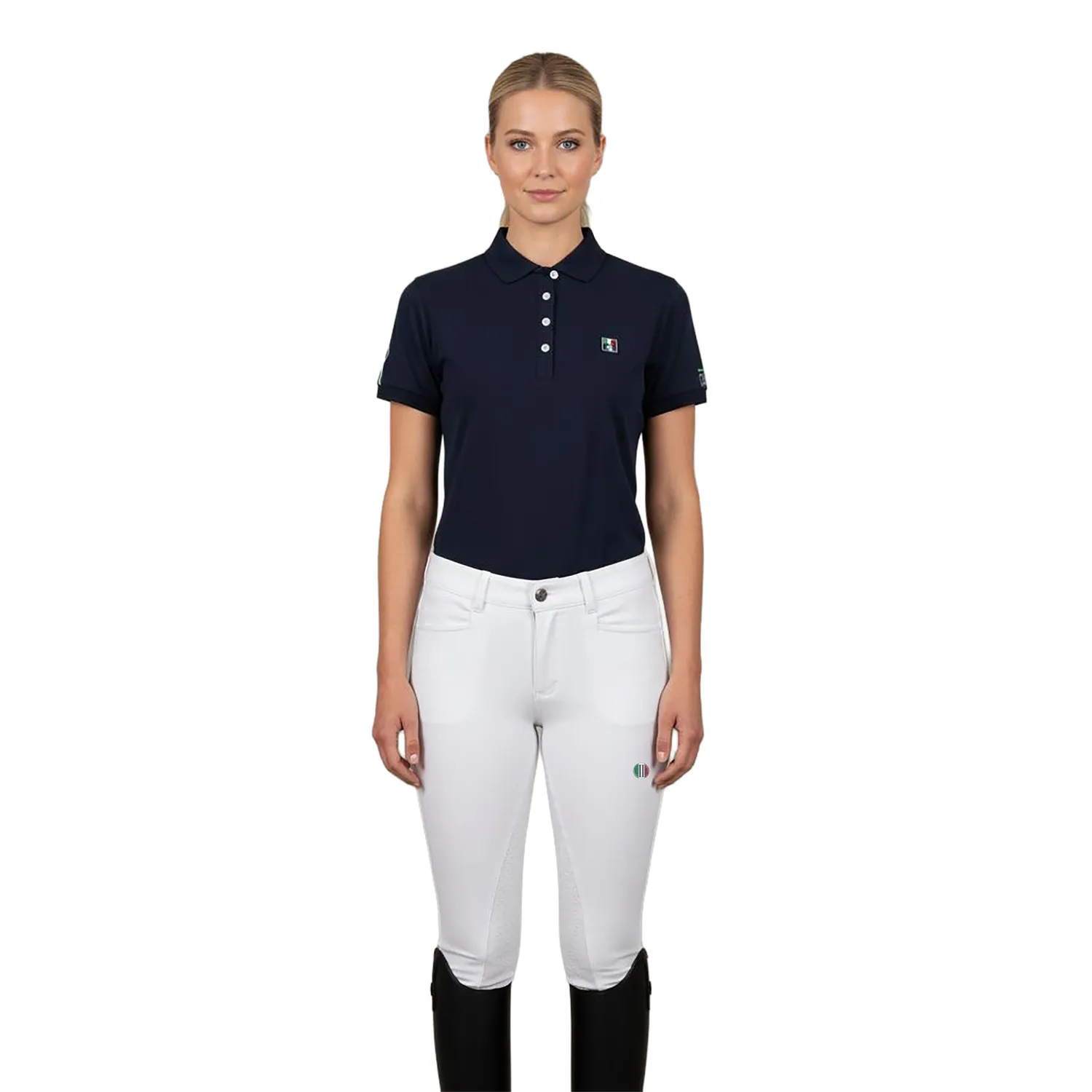 C2E Merced pique poloshirt navy quickdry