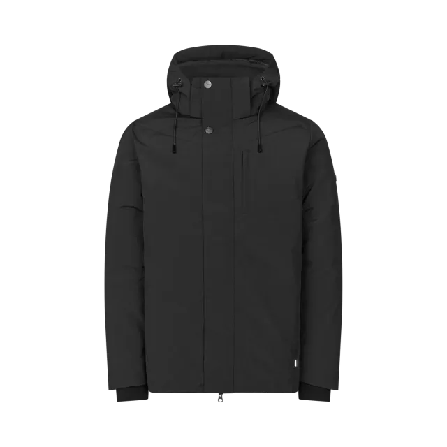 Kingsland KLAron parka sort L - vandtæt Primaloft