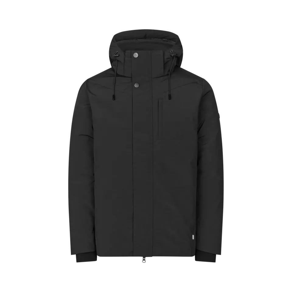 Kingsland KLAron parka sort L - vandtæt Primaloft