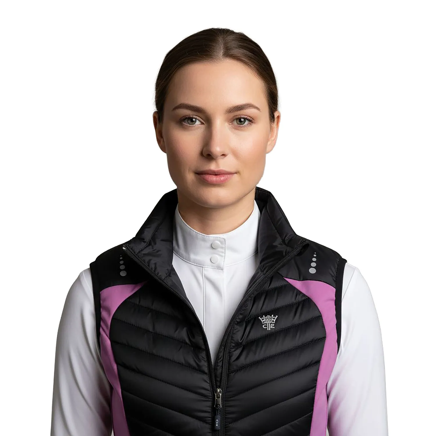 C2E Green Park Hybrid ridevest pink vandtæt