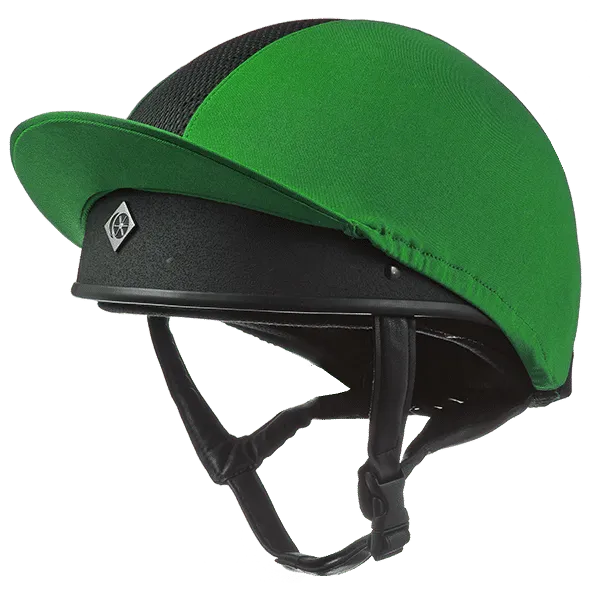 Charles Owen Pro II Plus hjelmovertræk sort medium ventileret
