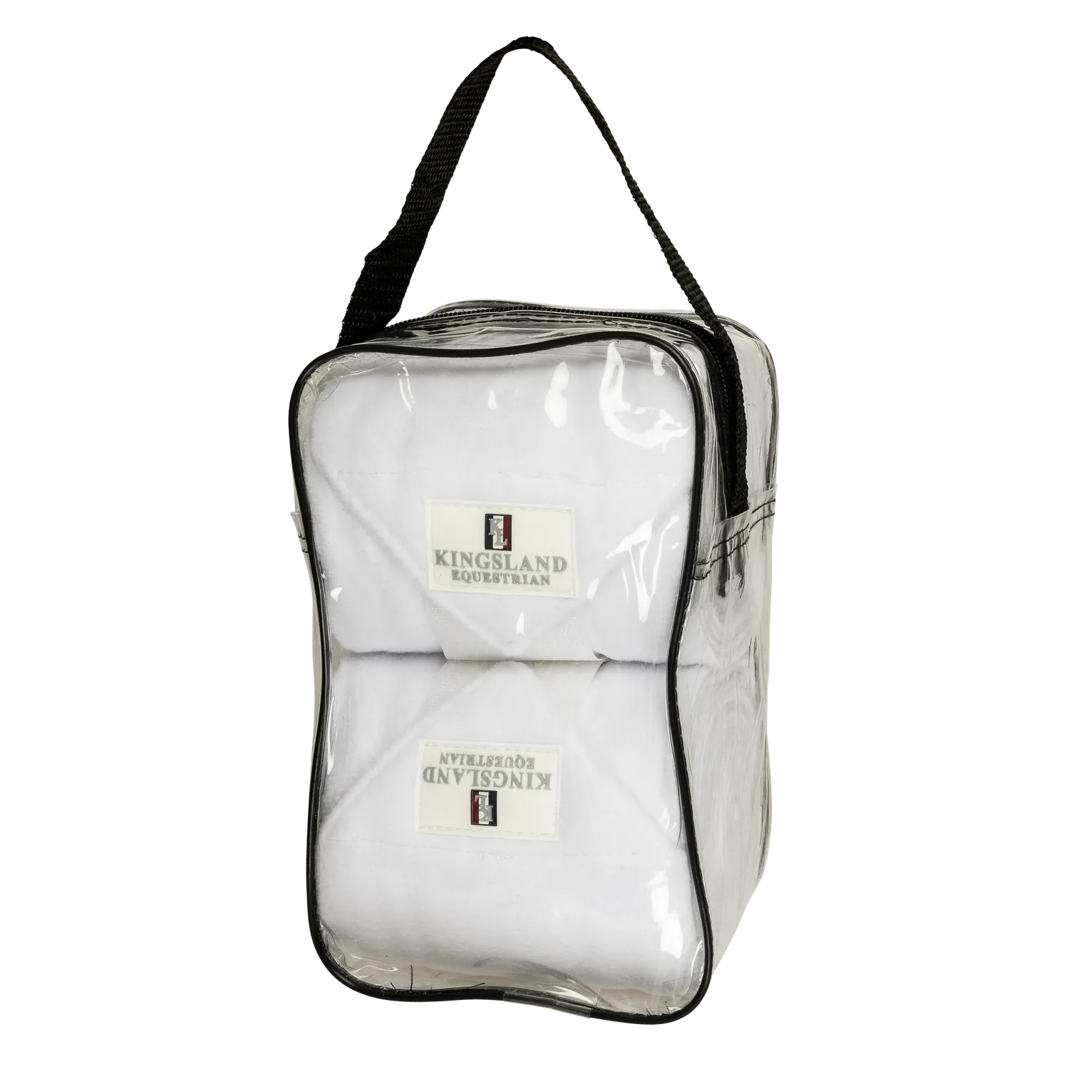 Kingsland Classic bandager hvid 2-pak fleece