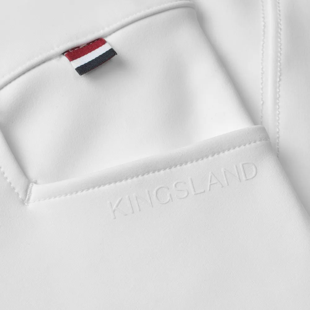 Kingsland KLKora ridebukser hvid knæ-grip H-facon