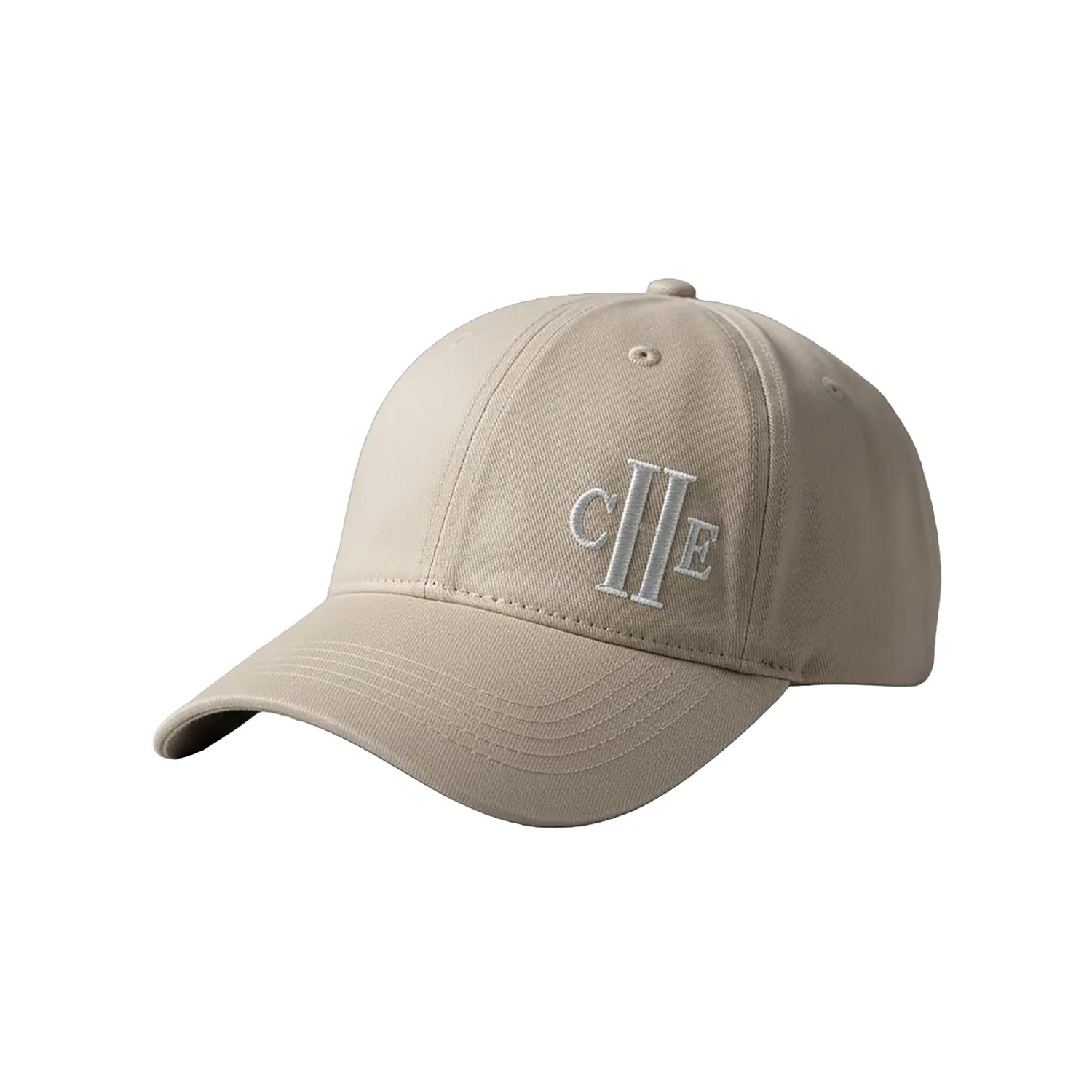 C2E Thames Twill Kasket Sandshell Justerbar