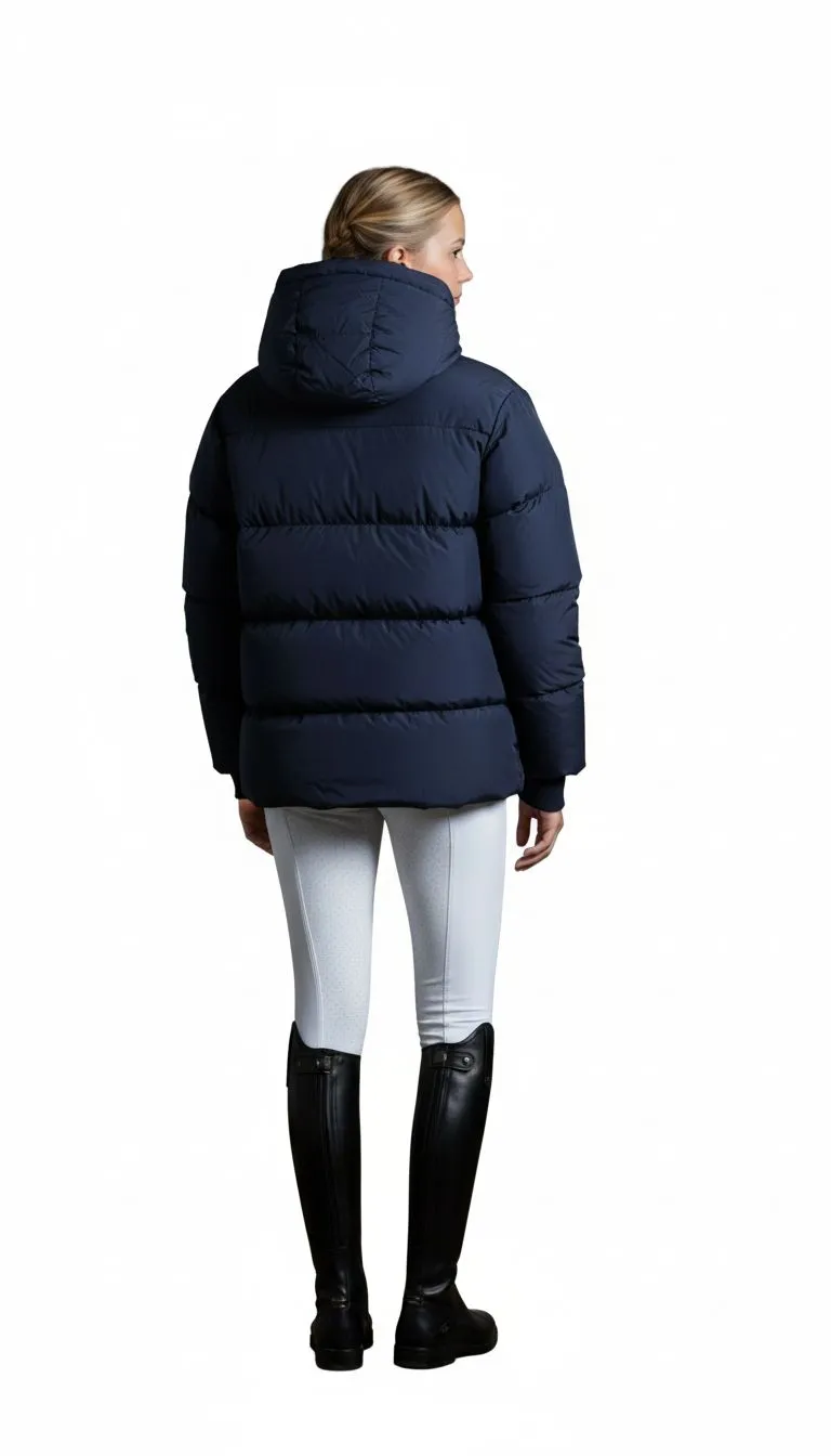 C2E CHICO Down Puffer dunjakke Navy 750+ fill