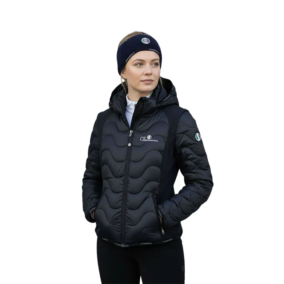 C2E Encinitas pandebånd navy fleece