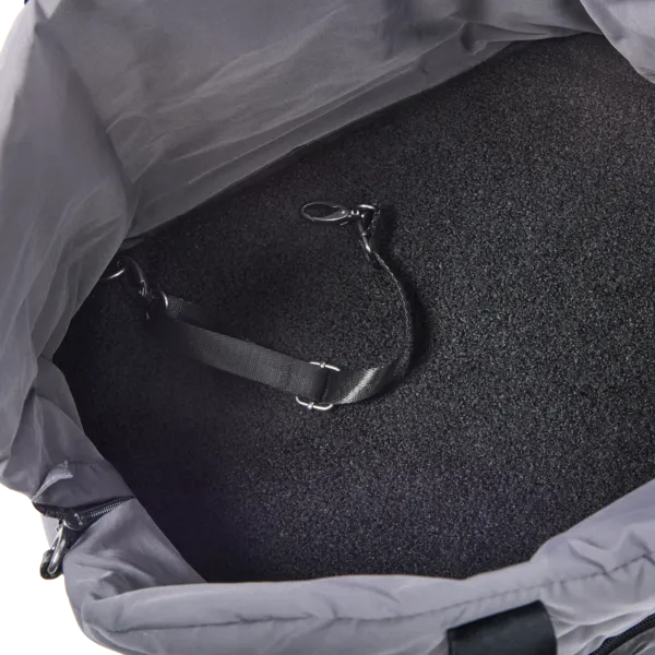 Kingsland KLMacey hundetaske med tæppe Grey Forged Iron isoleret