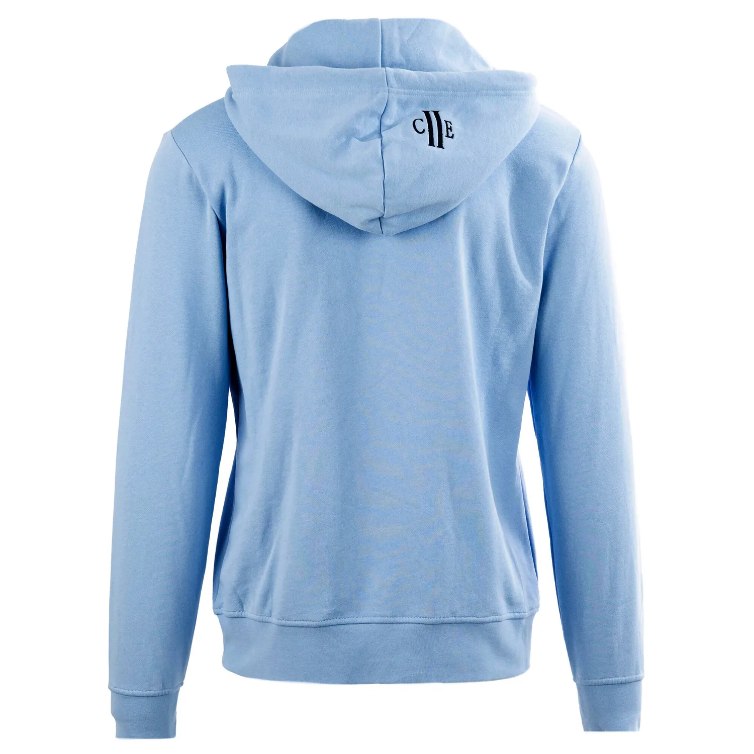 C2E Leicester sweatjakke lyseblå unisex bomuld