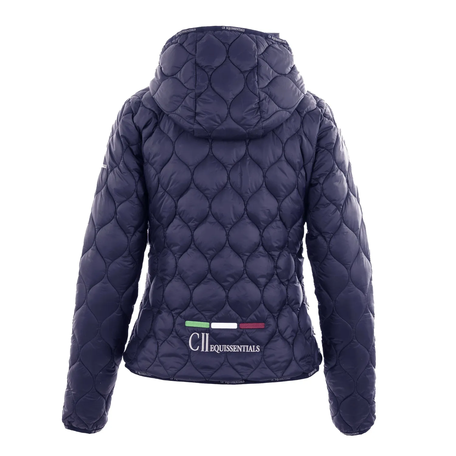 C2E Berkley quiltet ridejakke navy vandafvisende
