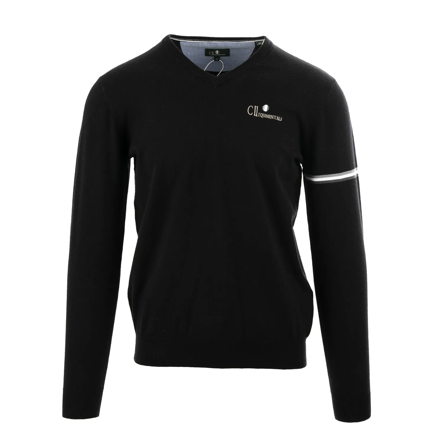 C2E Pleasanton V-neck pullover sort cashmere-blanding