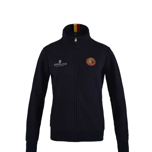 Kingsland Equibel fleecetrøje navy unisex federation