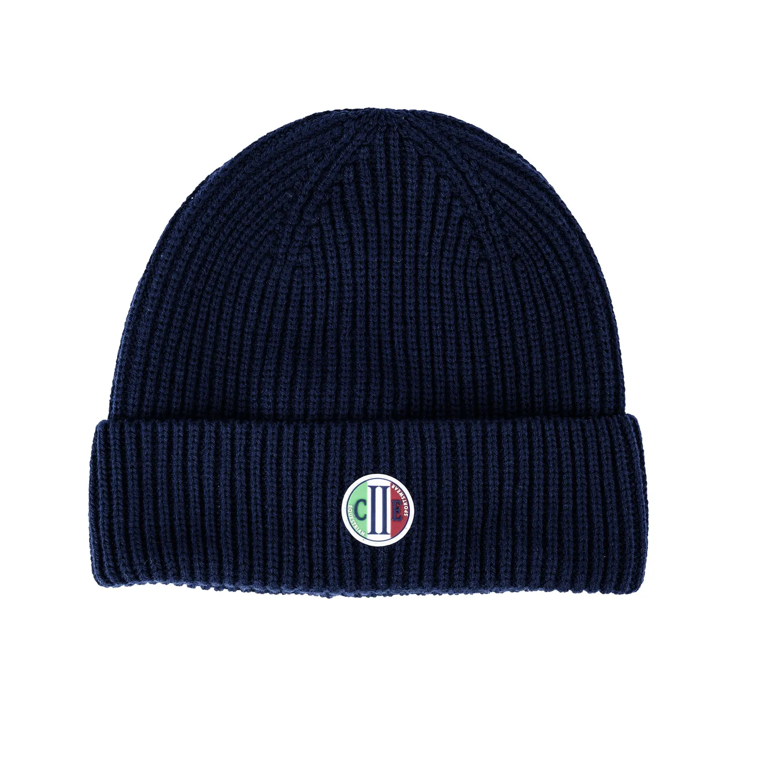 C2E Equestrain AltaVista hue navy Black Iris merino
