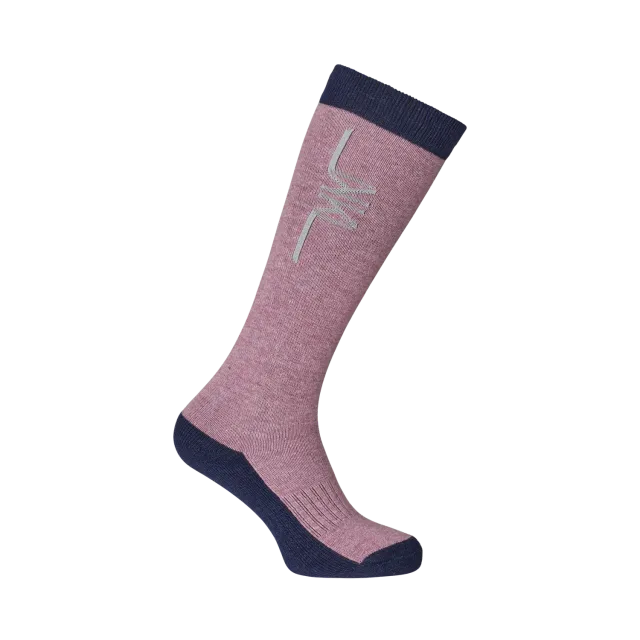 Kingsland KLAlina uldmix ridesokker evening blue 1-pak