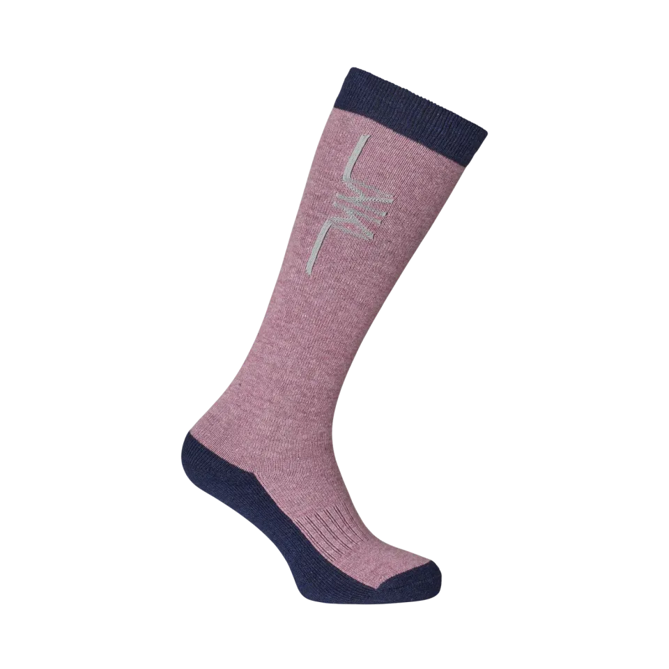 Kingsland KLAlina uldmix ridesokker evening blue 1-pak