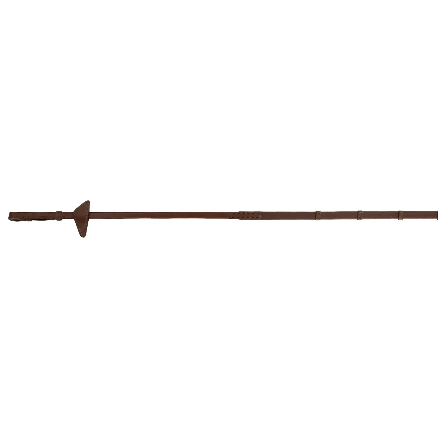 Källquist BioThane tøjle med stopper sort full 140 cm 16 mm